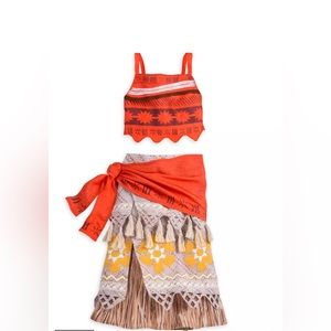 GIRLS DISNEY MOANA COSTUME. *EUC* 9/10- WILL SHIP SAME DAY!
